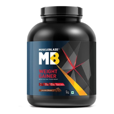 1 - MuscleBlaze Weight Gainer with Added Digezyme, 6.6 lb Chocolate 1 - MuscleBlaze Weight Gainer with Added Digezyme, 6.6 lb Chocolate