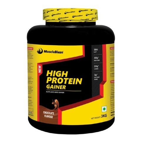 MuscleBlaze High Protein Lean Mass Gainer, 6.6 lb Chocolate MuscleBlaze High Protein Lean Mass Gainer, 6.6 lb Chocolate