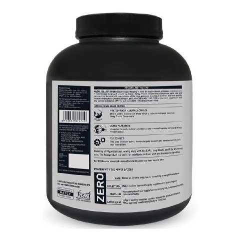 MuscleBlaze Iso-Zero, 4.4 lb Zero Carb Strawberry MuscleBlaze Iso-Zero, 4.4 lb Zero Carb Strawberry