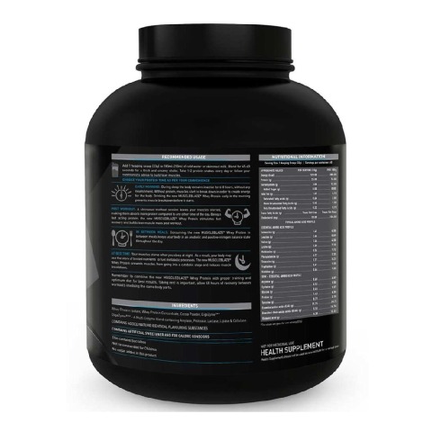 MuscleBlaze 100% Whey Protein Supplement Powder with Digestive Enzyme, 4.4 lb 60 Servings (Cafe Mocha) MuscleBlaze 100% Whey Protein Supplement Powder with Digestive Enzyme, 4.4 lb 60 Servings (Cafe Mocha)