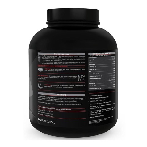 MuscleBlaze High Protein Lean Mass Gainer, 6.6 lb Chocolate MuscleBlaze High Protein Lean Mass Gainer, 6.6 lb Chocolate