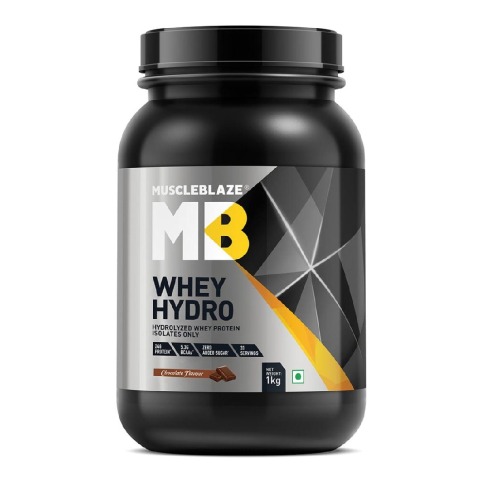 MuscleBlaze Whey Hydro, 2.2 lb Chocolate MuscleBlaze Whey Hydro, 2.2 lb Chocolate