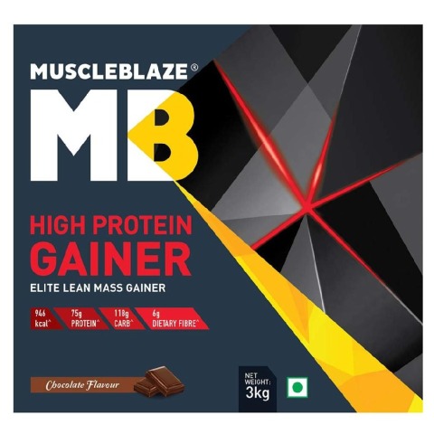 MuscleBlaze High Protein Lean Mass Gainer, 6.6 lb Chocolate MuscleBlaze High Protein Lean Mass Gainer, 6.6 lb Chocolate