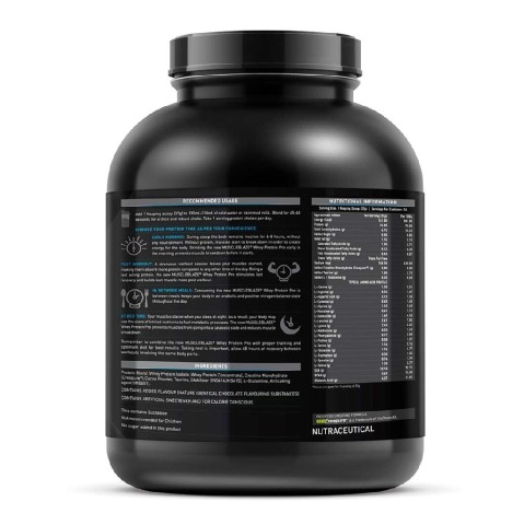 MuscleBlaze Whey Protein Pro with Creapure, 4.4 lb Chocolate MuscleBlaze Whey Protein Pro with Creapure, 4.4 lb Chocolate