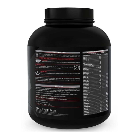 MuscleBlaze Mass Gainer XXL with Complex Carbs and Proteins in 3:1 ratio, 6.6 lb (Chocolate) MuscleBlaze Mass Gainer XXL with Complex Carbs and Proteins in 3:1 ratio, 6.6 lb (Chocolate)