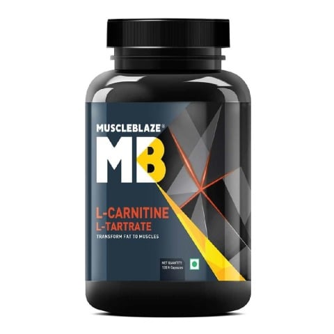 2 - MuscleBlaze L-Carnitine L-Tartrate, 120 capsules Unflavoured 2 - MuscleBlaze L-Carnitine L-Tartrate, 120 capsules Unflavoured