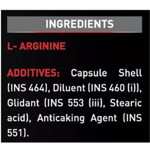 5 - MuscleBlaze L-Arginine, 90 capsules Unflavoured 5 - MuscleBlaze L-Arginine, 90 capsules Unflavoured
