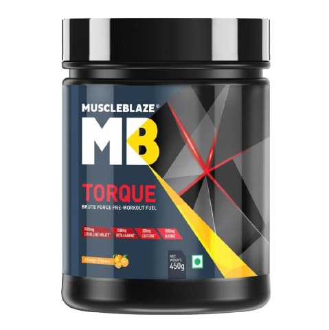 2 - MuscleBlaze Torque Pre-Workout, 0.99 lb Orange 2 - MuscleBlaze Torque Pre-Workout, 0.99 lb Orange