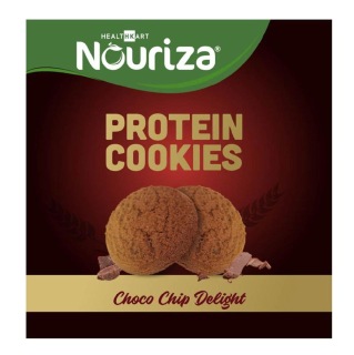 Highlight - Nouriza Protein Cookies, 6 Piece(s)/Pack Choco Chip (100 g) Highlight - Nouriza Protein Cookies, 6 Piece(s)/Pack Choco Chip (100 g)