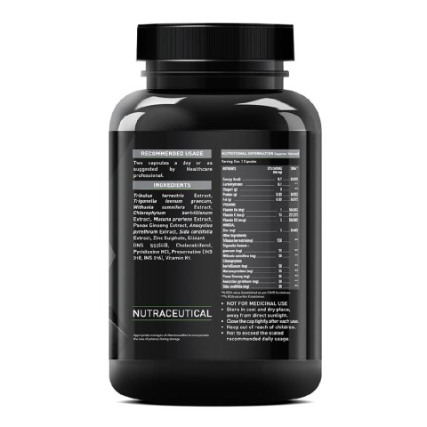 SupplementInfo - MuscleBlaze Test Pro (Natural Testosterone Booster), 60 capsules Unflavoured SupplementInfo - MuscleBlaze Test Pro (Natural Testosterone Booster), 60 capsules Unflavoured
