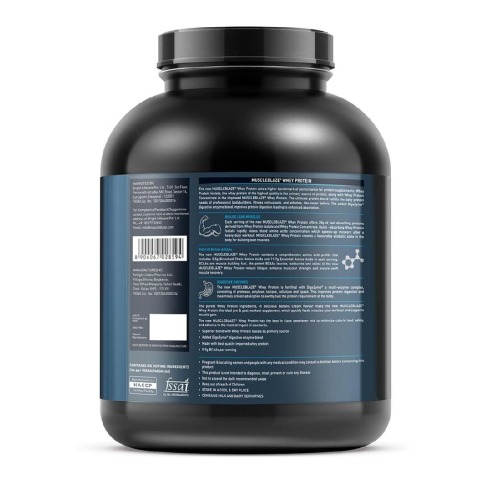 Benefit - MuscleBlaze Whey Protein, 4.4 lb Banana Cream Benefit - MuscleBlaze Whey Protein, 4.4 lb Banana Cream