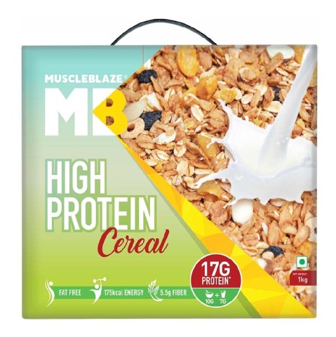 5 - MuscleBlaze High Protein Cereal, 1 kg Unflavoured 5 - MuscleBlaze High Protein Cereal, 1 kg Unflavoured