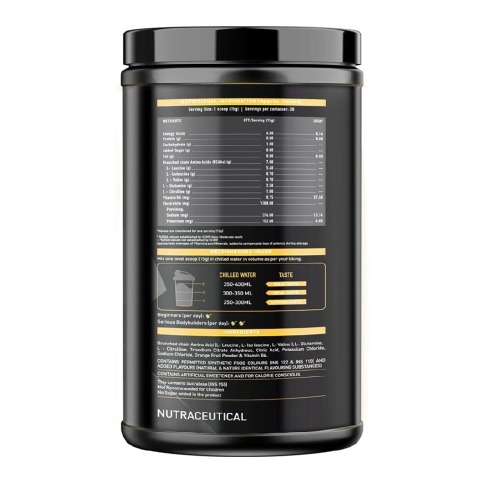 SupplementInfo - MuscleBlaze BCAA Gold 8:1:1, 0.99 lb Raspberry Lemonade SupplementInfo - MuscleBlaze BCAA Gold 8:1:1, 0.99 lb Raspberry Lemonade