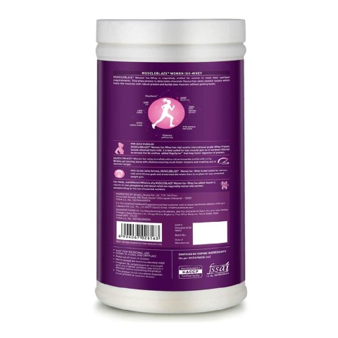 Benefit - MuscleBlaze Iso-Whey Women Protein, 0.88 lb Chocolate Benefit - MuscleBlaze Iso-Whey Women Protein, 0.88 lb Chocolate