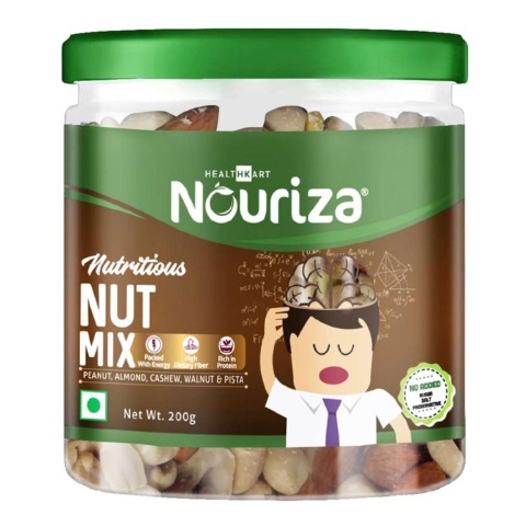 2 - Nouriza Nuts Mix, 200 g Unflavoured 2 - Nouriza Nuts Mix, 200 g Unflavoured