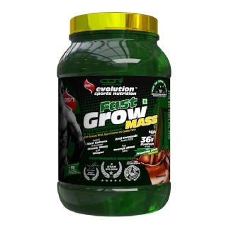 ESN Fast Grow Mass (Weight Gainer), Chocolate 2.2 Lb
