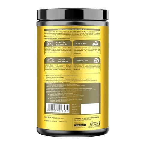 Benifit1 - MuscleBlaze BCAA Gold, 0.99 lb Green Apple Benifit1 - MuscleBlaze BCAA Gold, 0.99 lb Green Apple