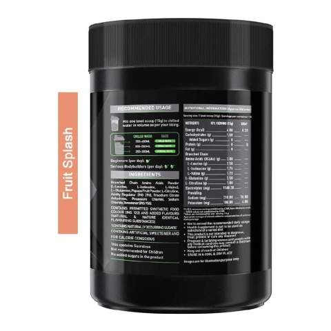 SupplementInfi1 - MuscleBlaze Bcaa Pro Two Flavor Pack, 2 Piece(s)/Pack Fruit Splash & Watermelon SupplementInfi1 - MuscleBlaze Bcaa Pro Two Flavor Pack, 2 Piece(s)/Pack Fruit Splash & Watermelon