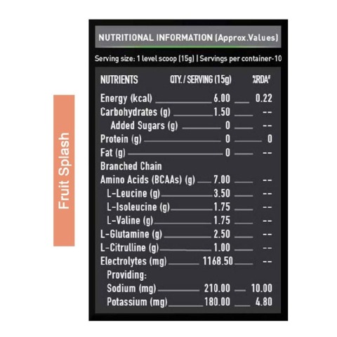Supplement - MuscleBlaze Bcaa Pro Two Flavor Pack, 2 Piece(s)/Pack Fruit Splash & Watermelon Supplement - MuscleBlaze Bcaa Pro Two Flavor Pack, 2 Piece(s)/Pack Fruit Splash & Watermelon