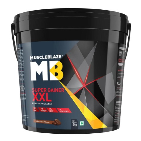 10 - MuscleBlaze Super Gainer XXL, 11 lb Chocolate 10 - MuscleBlaze Super Gainer XXL, 11 lb Chocolate