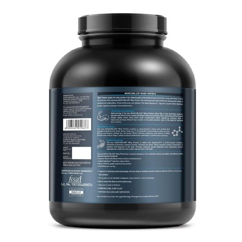 Benefit - MuscleBlaze Whey Protein, 4 lb Rich Milk Chocolate Benefit - MuscleBlaze Whey Protein, 4 lb Rich Milk Chocolate