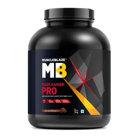 1 - MuscleBlaze Mass Gainer PRO with Creapure, 6.6 lb Chocolate 1 - MuscleBlaze Mass Gainer PRO with Creapure, 6.6 lb Chocolate