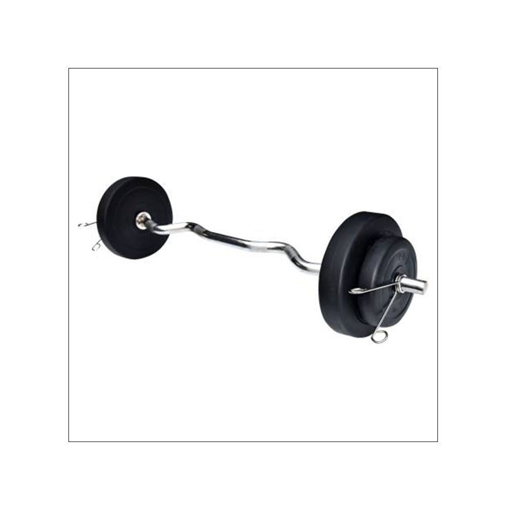 1 - Fitmax PVC 20KG COMBO 3 WB SL Home Gym Kit