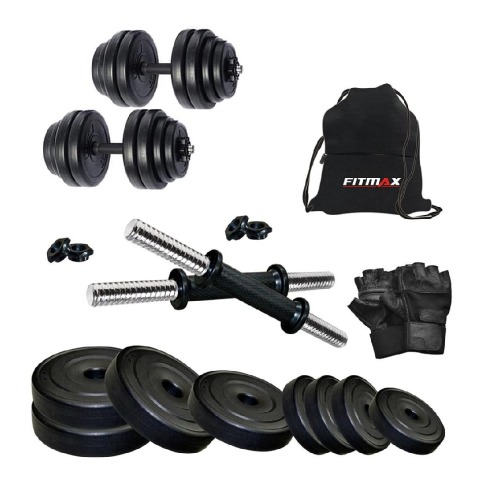 Fitmax PVC 14KG DMCOMBO 3 Home Gym Kit