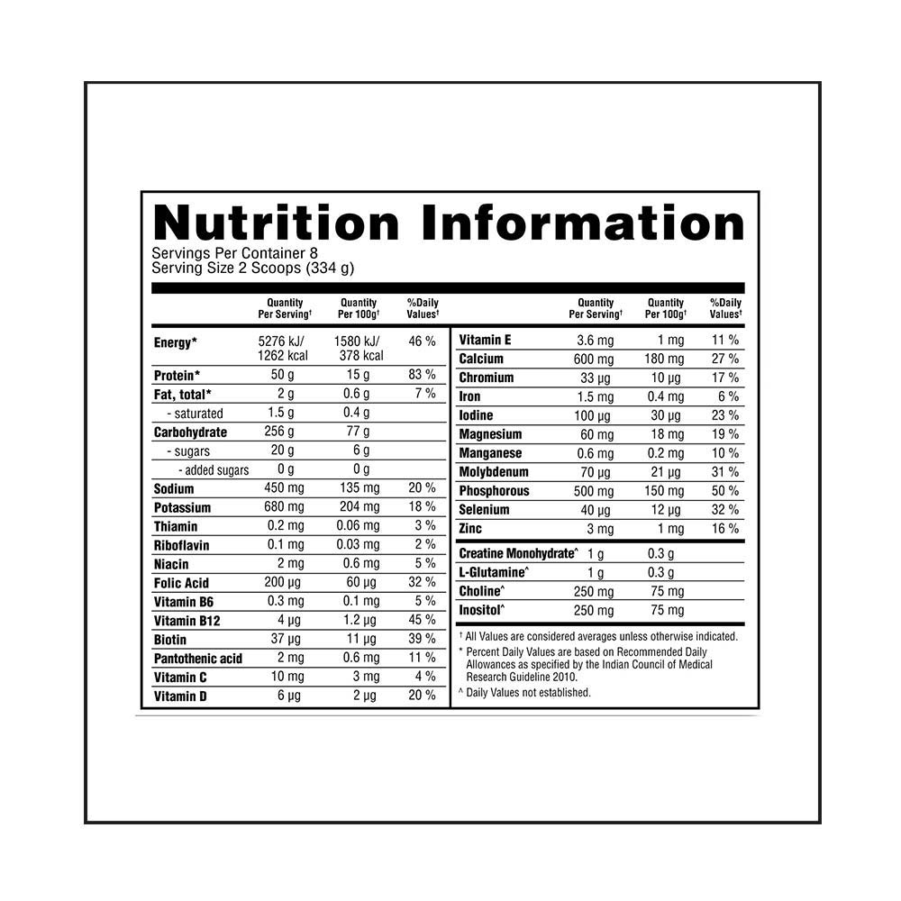 supplement - ON (Optimum Nutrition) Serious Mass,  6 lb  Banana 