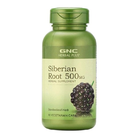 GNC Siberian Ginseng (500mg),  90 capsules 