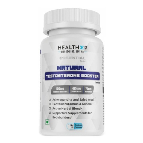 1 - HealthXP Testosterone Booster, 120 capsules Unlfavoured