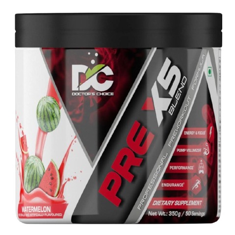 1 - Doctor'S Choice Pre X5 Blend Professional Pre Workout Formula,  0.77 lb  Watermelon 