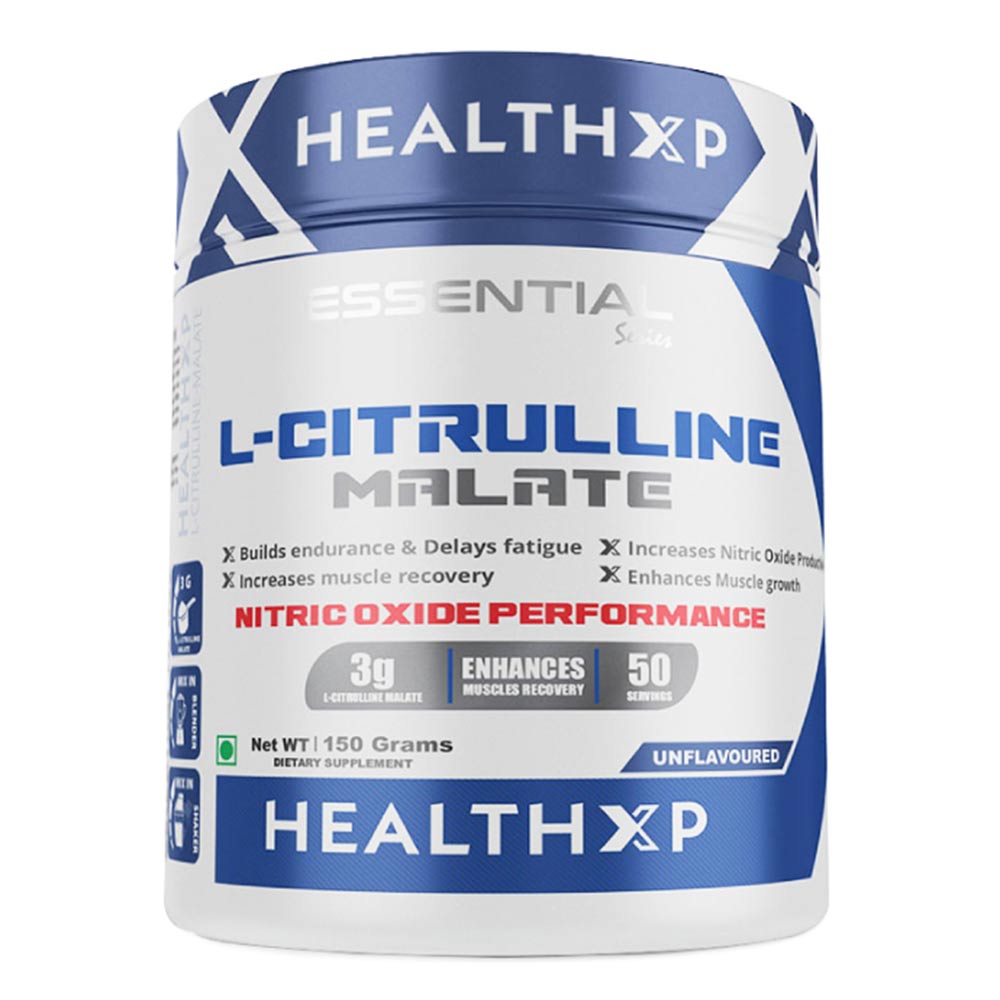 3 - HealthXP Essential Series L Citrulline Malate,  0.33 lb  Unflavoured 