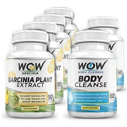 WOW Combo of Garcinia Plant Extract and Body Cleanser, 90 veggie capsule(s) WOW Combo of Garcinia Plant Extract and Body Cleanser, 90 veggie capsule(s)