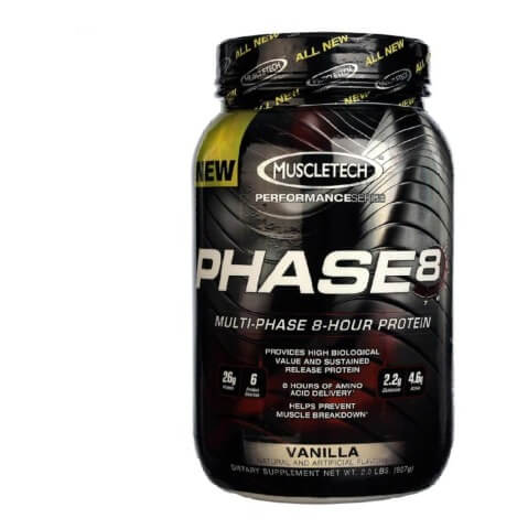 MuscleTech Phase 8, Vanilla 2 lb