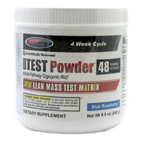 USPlabs Test Powder,  0.52 lb  Blue Raspberry 