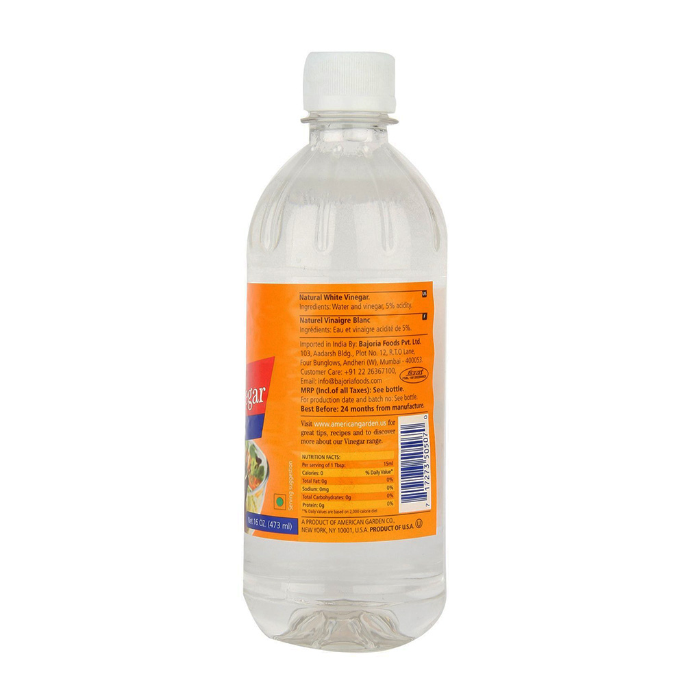 American Garden White Vinager, Unflavoured 473 ml