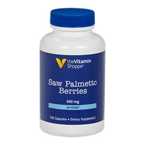 The Vitamin Shoppe Saw Palmetto (540 mg), 100 capsules The Vitamin Shoppe Saw Palmetto (540 mg), 100 capsules