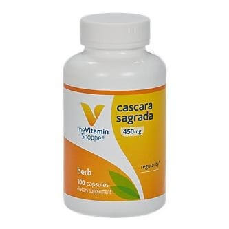 The Vitamin Shoppe Cascara Sagrada (450 mg), 100 capsules The Vitamin Shoppe Cascara Sagrada (450 mg), 100 capsules