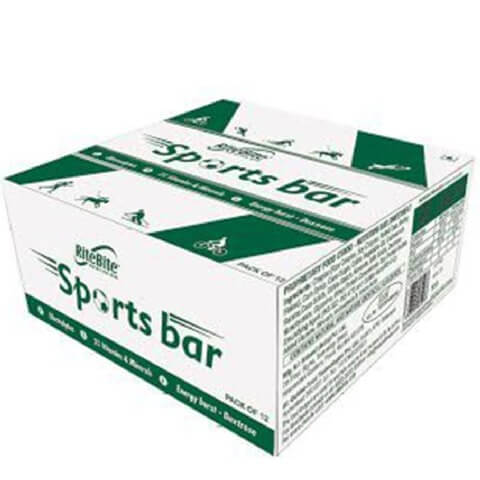 RiteBite Sports Bar (Pack of 12),  12 bar(s)  Chocolate 