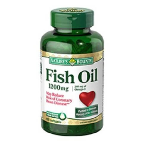 Nature's Bounty Fish Oil (1200 mg),  180 softgels 