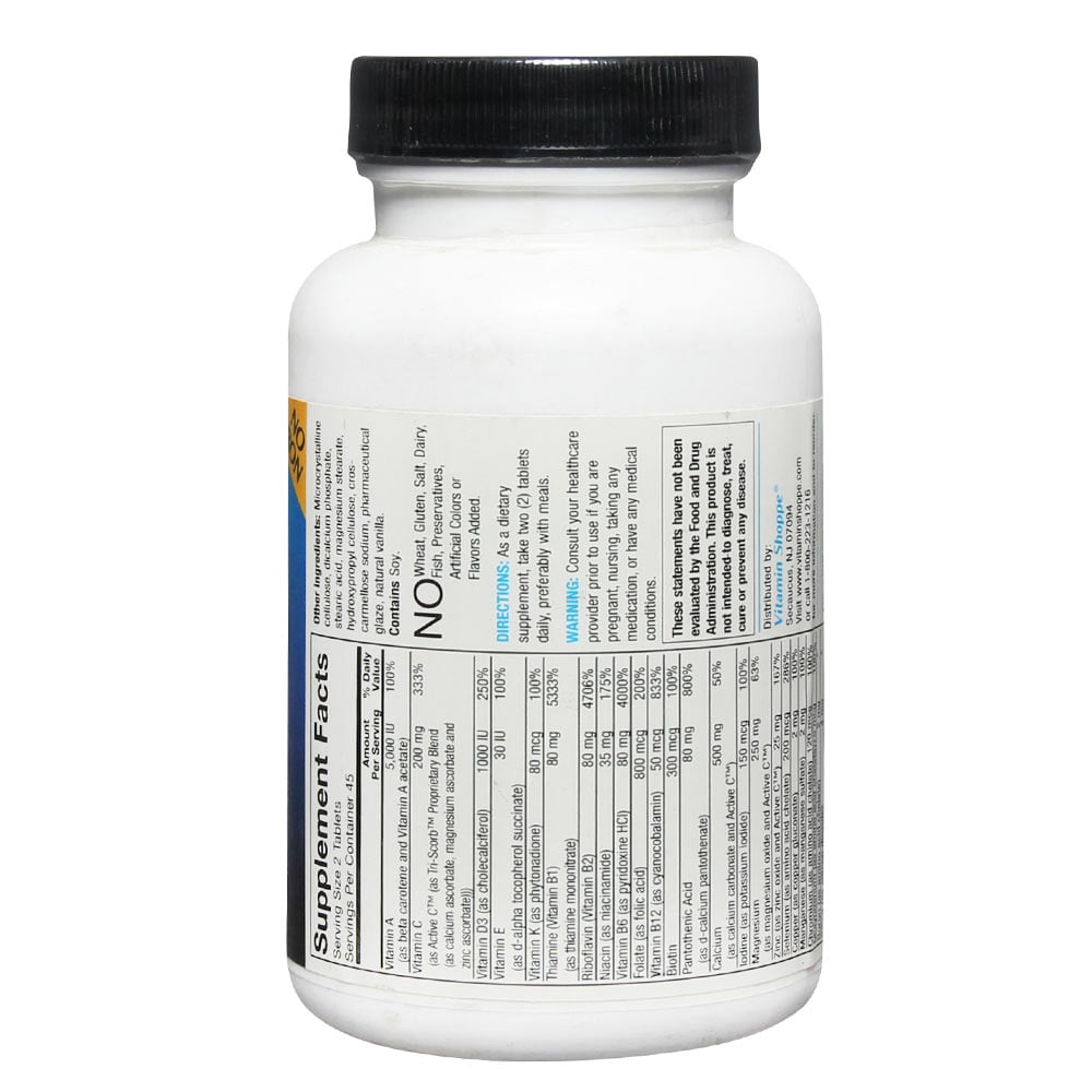 The Vitamin Shoppe Ultimate Woman Multivitamins(No Iron), 90 tablet(s