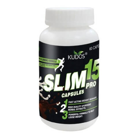 Kudos Ayurveda Slim15 Pro,  60 capsules  Unflavoured 