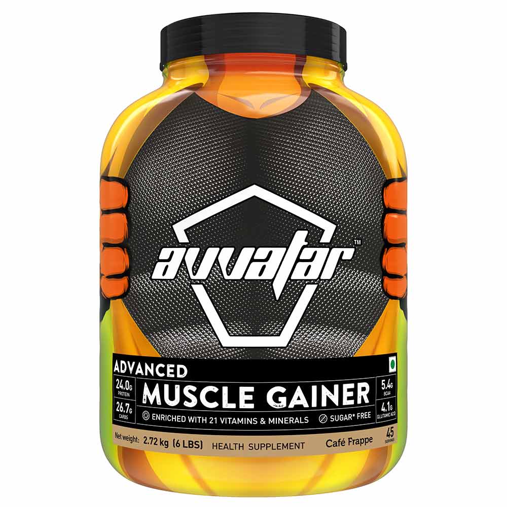Avvatar Advanced Muscle Gainer,  6 lb  Café Frappe 