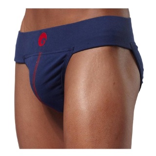 Omtex Neo Supporter Back Covered, Large Navy Blue