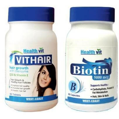 Healthvit Hair & Skin Care Kit, Unflavoured 120 Piece(s)/Pack Healthvit Hair & Skin Care Kit, Unflavoured 120 Piece(s)/Pack