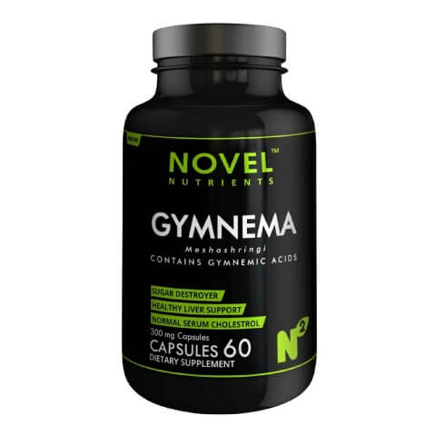 Novel Nutrients Gymnema (500mg), 60 capsules Novel Nutrients Gymnema (500mg), 60 capsules
