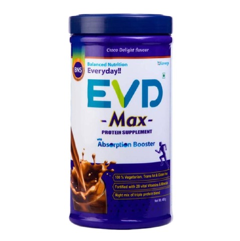 1 - Konverge EVD Max Protein Supplement,  Choco Delight  0.88 lb 