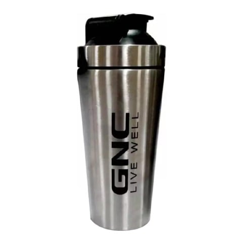 GNC Strong Steel Shaker,  Silver  500 ml 