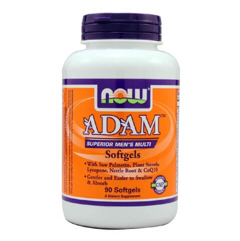 Now Adam Superior Men's Multi, Unflavoured 90 softgels Now Adam Superior Men's Multi, Unflavoured 90 softgels